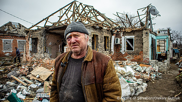 冬のウクライナの様子